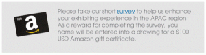 Exhibiting survey by Idea International, Inc.