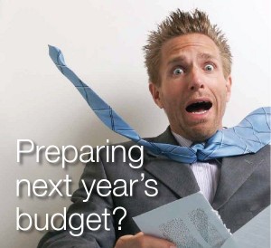 Preparing Next Year's Budget?
