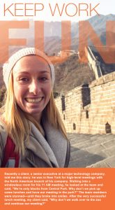 Keep Work Fun - Article by Idea International