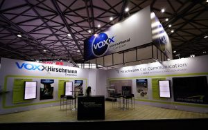 Voxx International exhibit at CES Asia 2017 by Idea International