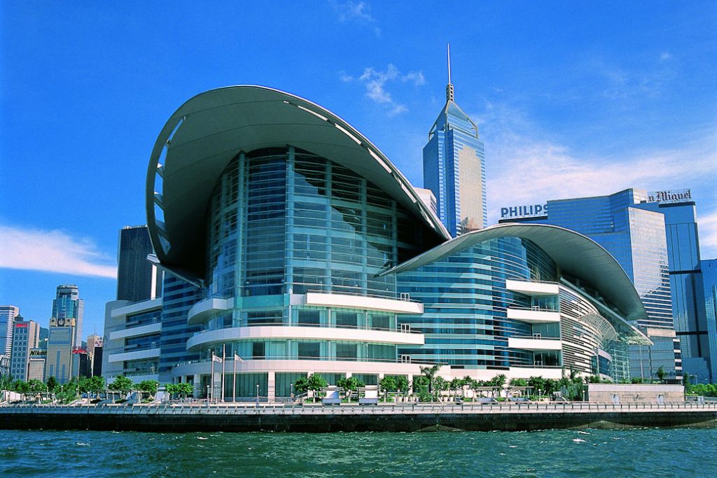 Hong Kong Convention and Exhibition Centre is very attractive to exhibitors and attendees alike.