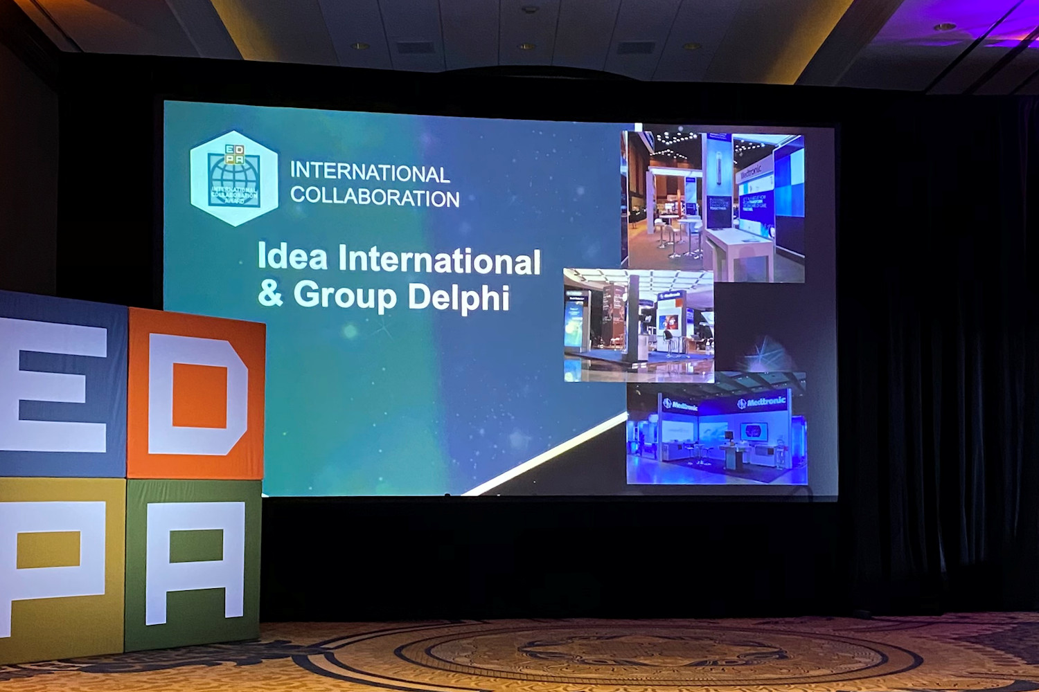 EDPA Recognizes 15-year International Collaboration between Idea International, Inc. and Group Delphi