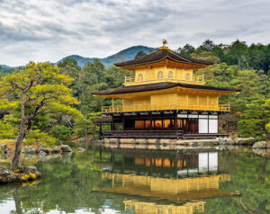 Exhibiting in Japan offers unique cultural experiences that effortlessly build the strength of personal connections - Golden Temple, Kyoto, Japan