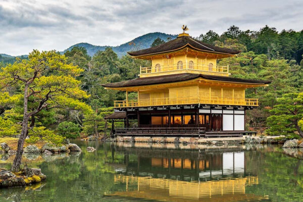 Exhibiting in Japan offers unique cultural experiences that effortlessly build the strength of personal connections - Golden Temple, Kyoto, Japan