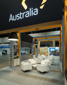 Australia Defense MAST Exhibit CHIBA Japan by Idea International, Inc.