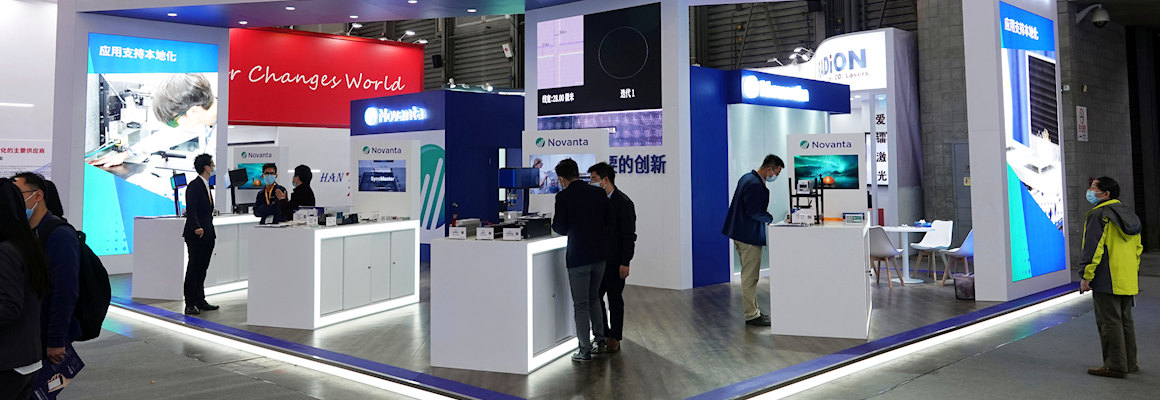 Novanta Exhibit at LASER World of PHOTONICS China 2021 by Idea International - #8
