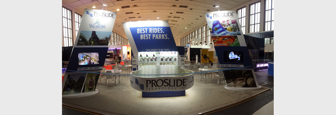 Proslide Technology Exhibit Berlin constructed by Idea International