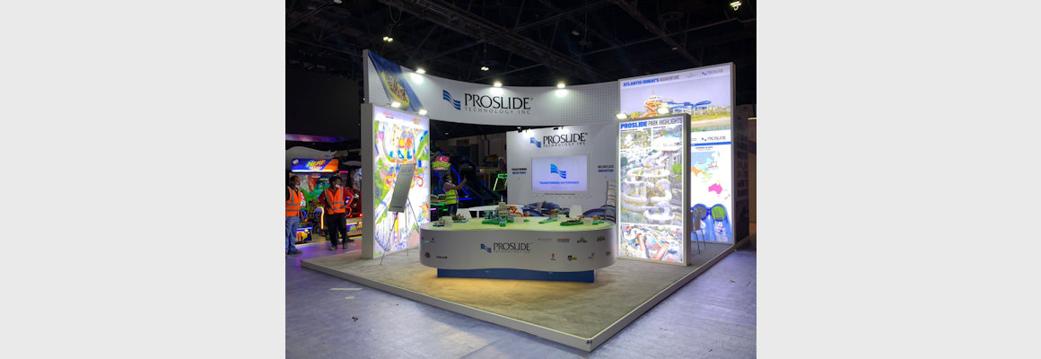 Proslide Technology Exhibit Dubai constructed by Idea International