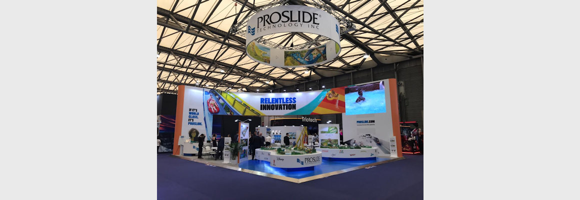 Proslide Technology Exhibit Shanghai constructed by Idea International