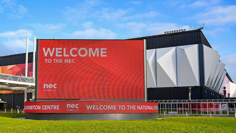 As the U.K.'s largest exhibition venue, NEC London boasts 186,000 square meters of indoor floor space