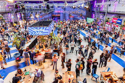 Fokker Terminal at The Hague Convention Center typically hosts government and high-level C-suite networking events. Photo Credit – TheHague.com