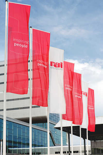 RAI Amsterdam is the global titan of event venues in the Netherlands. Photo Credit – Marianne Otterman