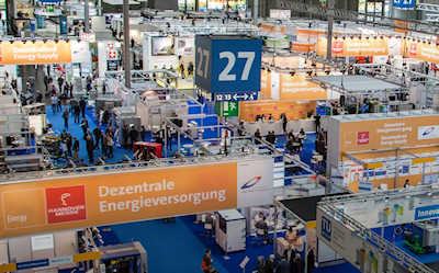 The Hannover exhibition grounds are the largest in the world by indoor space - ©Deutsche Messe