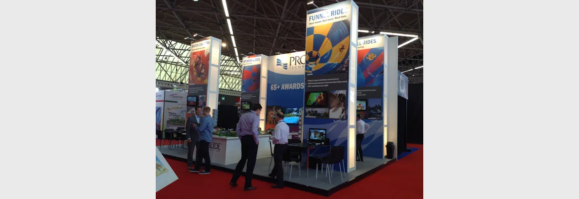 Proslide Technology Exhibit Amsterdam constructed by Idea International